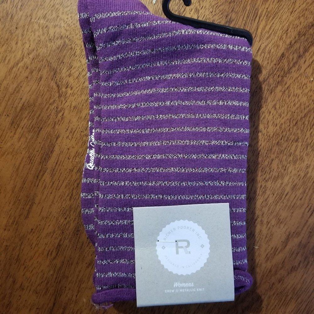 NWT Richer Poorer Women's crew socks